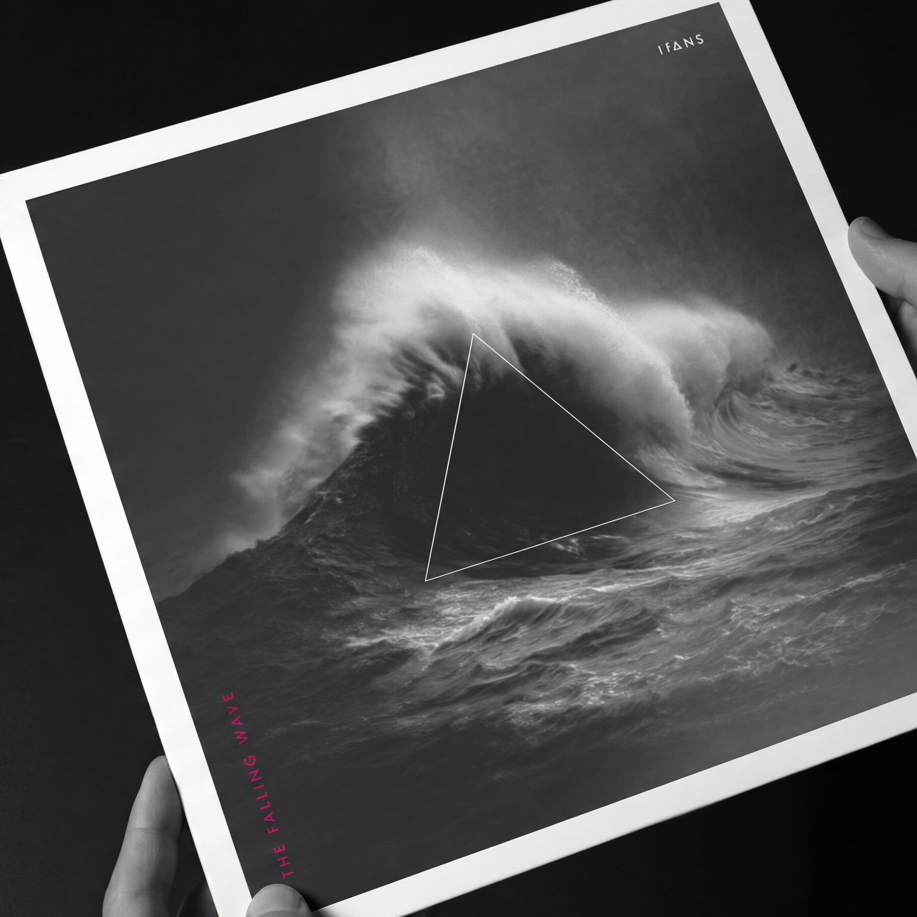 THE fALLING WAVE — vinyl artwork